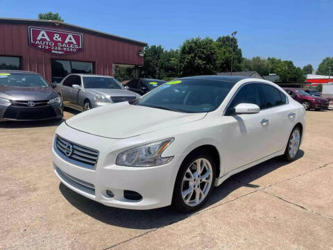 2014 Nissan Maxima for sale at A & A Auto Sales in Fayetteville AR