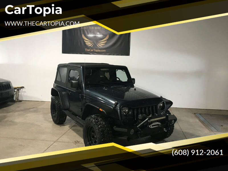2007 Jeep Wrangler for sale at CarTopia in Deforest WI