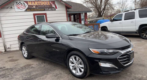 2019 Chevrolet Malibu for sale at Martinez Cars, Inc. in Lakewood CO