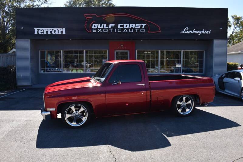 1984 Chevrolet C/K 10 Series for sale at Gulf Coast Exotic Auto in Gulfport MS