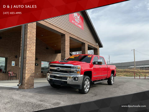 2017 Chevrolet Silverado 2500HD for sale at D & J AUTO SALES in Joplin MO