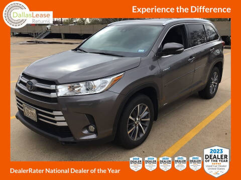 2019 Toyota Highlander Hybrid for sale at Dallas Auto Finance in Dallas TX