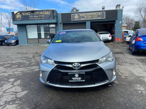 2017 Toyota Camry for sale at King Motor Cars in Saugus MA
