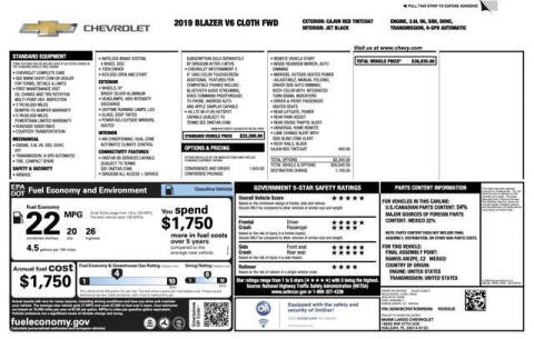 2019 Chevrolet Blazer LT