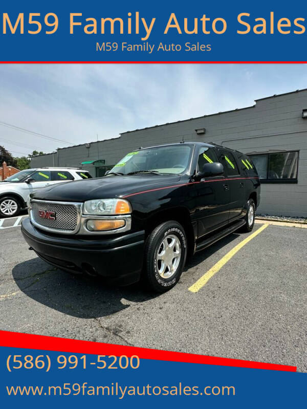 2004 GMC Yukon XL for sale at M59 Family Auto Sales in Utica MI