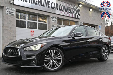 2018 Infiniti Q50 for sale at The Highline Car Connection in Waterbury CT