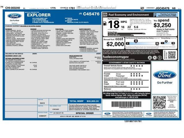 2018 Ford Explorer