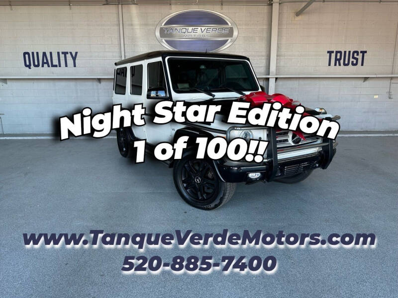 2015 Mercedes-Benz G-Class for sale at TANQUE VERDE MOTORS in Tucson AZ