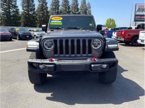 2018 Jeep Wrangler Unlimited for sale at USED CARS FRESNO in Clovis CA