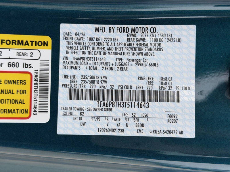 2026 Ford Mustang EcoBoost
