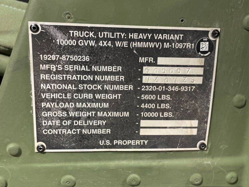 2006 AM General Hummer
