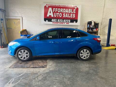 2012 Ford Focus for sale at Affordable Auto Sales in Humphrey NE