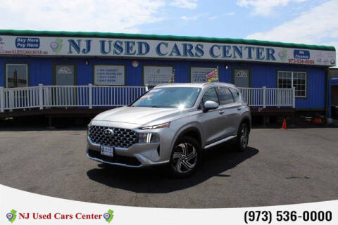 2021 Hyundai Santa Fe for sale at New Jersey Used Cars Center in Irvington NJ