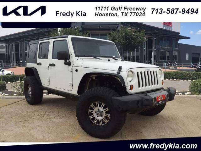 2010 Jeep Wrangler Unlimited for sale at Fredy Cars on West 43rd in Houston TX