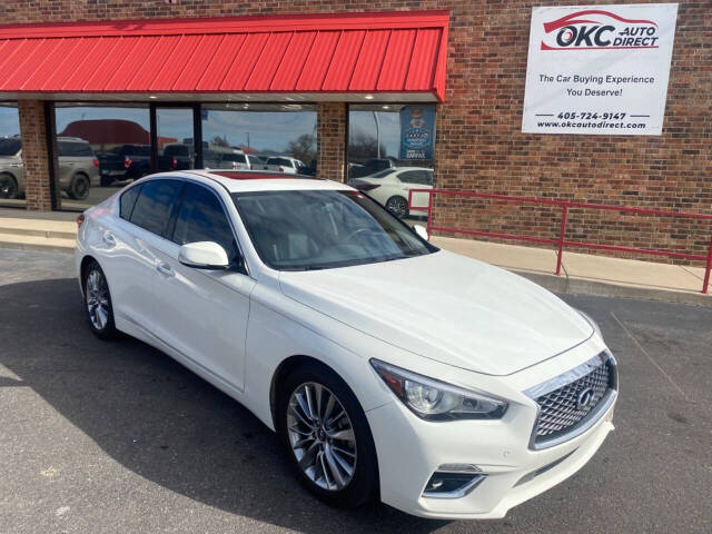 2019 INFINITI Q50 for sale at OKC Auto Direct, LLC in Oklahoma City , OK