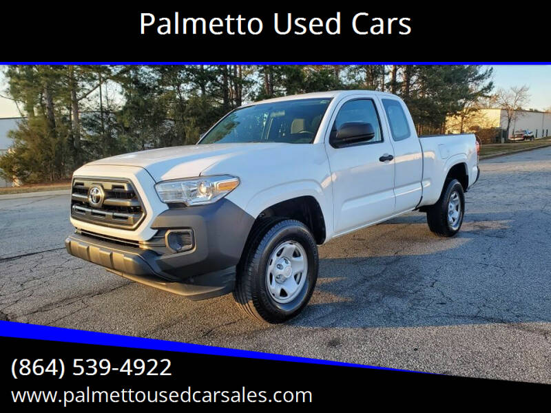 2016 Toyota Tacoma for sale at Palmetto Used Cars in Piedmont SC