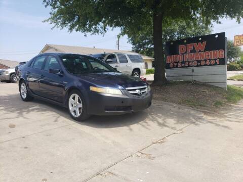 2005 Acura TL for sale at Bad Credit Call Fadi in Dallas TX