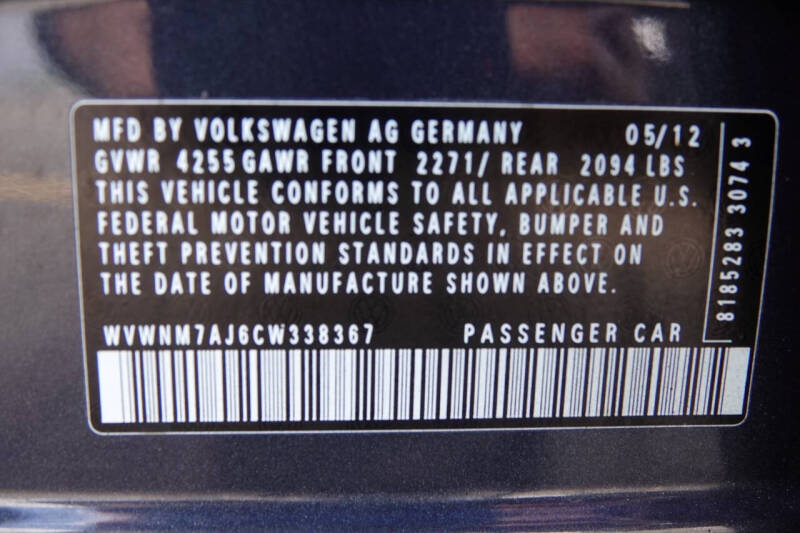 2012 Volkswagen Golf TDI
