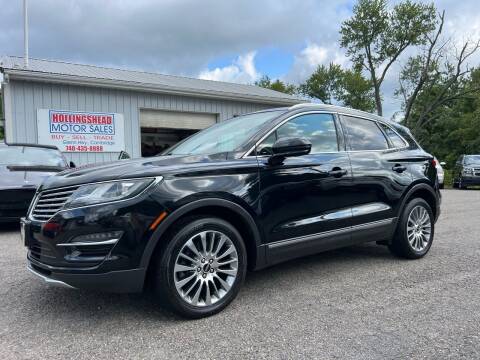 2016 Lincoln MKC for sale at HOLLINGSHEAD MOTOR SALES in Cambridge OH