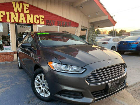 2016 Ford Fusion for sale at Caspian Auto Sales in Oklahoma City OK