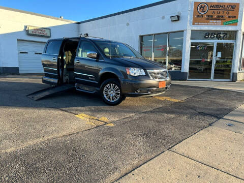 2015 Chrysler Town and Country for sale at HIGHLINE AUTO LLC in Kenosha WI