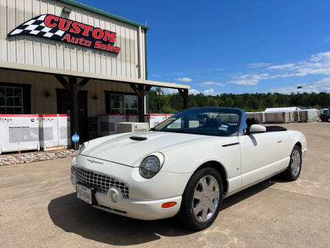 2003 Ford Thunderbird for sale at Custom Auto Sales - AUTOS in Longview TX