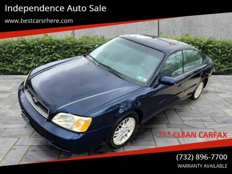 2004 Subaru Legacy for sale at Independence Auto Sale in Bordentown NJ