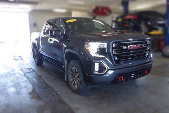 Used 2021 GMC Sierra 1500 AT4 with VIN 1GTP9EED0MZ220205 for sale in Plattsmouth, NE