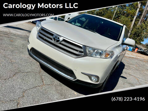 2013 Toyota Highlander for sale at Carology Motors LLC in Marietta GA