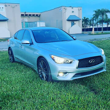 2019 Infiniti Q50 for sale at MIAMI AUTOWISE, LLC. in Miami FL