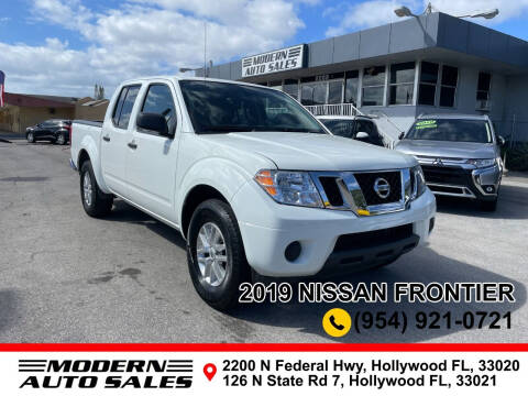 2019 Nissan Frontier for sale at Modern Auto Sales in Hollywood FL