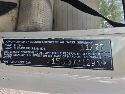 1979 Volkswagen Beetle Convertible