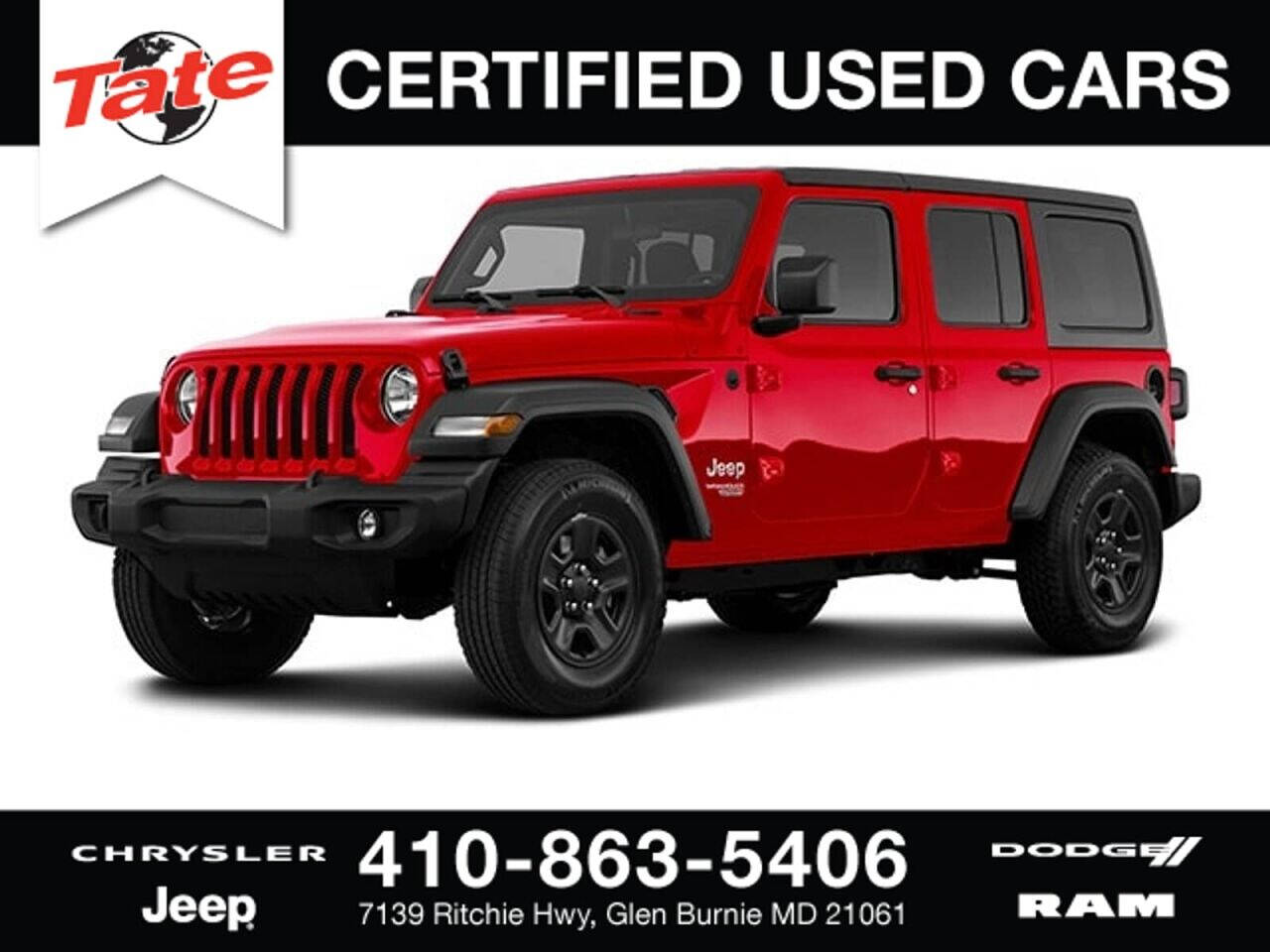 Jeep Wrangler Unlimited For Sale In Aberdeen, MD ®