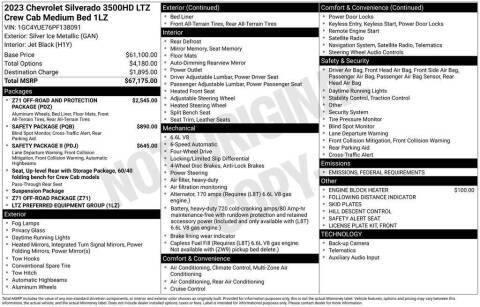 2023 Chevrolet Silverado 3500HD