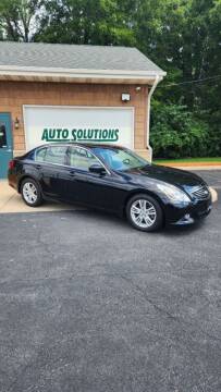 2010 Infiniti G37 Sedan for sale at Auto Solutions of Rockford in Rockford IL