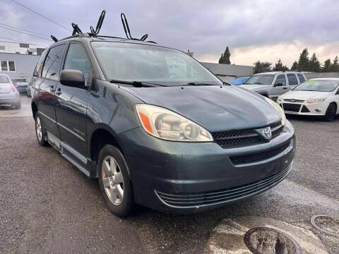 2005 Toyota Sienna for sale at CAR NIFTY in Seattle WA