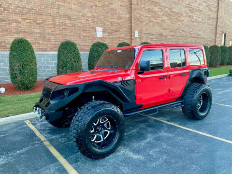 2018 Jeep Wrangler Unlimited for sale at R & I Auto in Lake Bluff IL