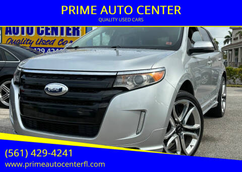 2012 Ford Edge for sale at PRIME AUTO CENTER in Palm Springs FL