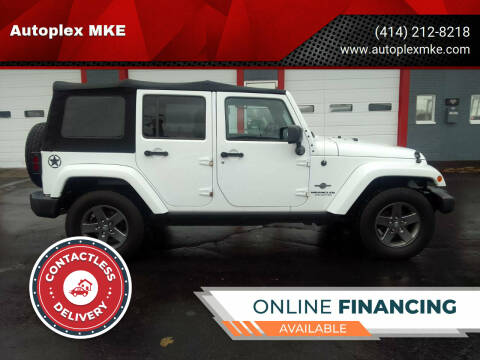 2015 Jeep Wrangler Unlimited for sale at Autoplexmkewi in Milwaukee WI