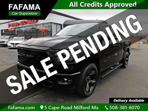 2019 RAM 1500 for sale at FAFAMA AUTO SALES Inc in Milford MA