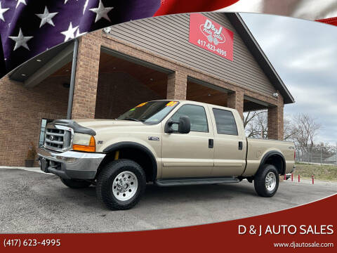 2001 Ford F-250 Super Duty for sale at D & J AUTO SALES in Joplin MO