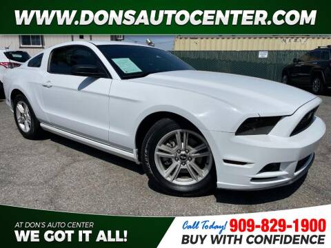 2014 Ford Mustang for sale at Dons Auto Center in Fontana CA