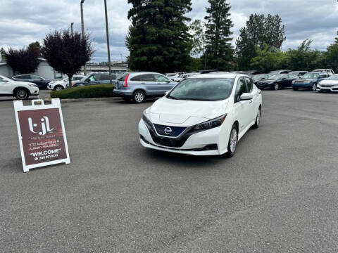 2018 Nissan LEAF for sale at BJL Auto Sales LLC in Auburn WA
