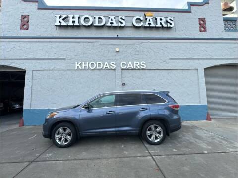2014 Toyota Highlander for sale at Khodas Cars in Gilroy CA