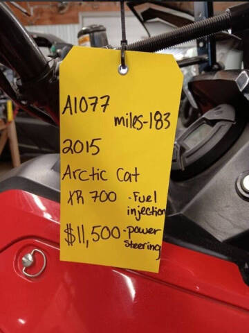 2015 Arctic Cat XR 700 EFI