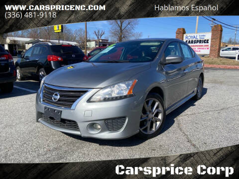 2013 Nissan Sentra for sale at Carsprice Corp in Thomasville NC