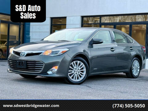 2014 Toyota Avalon Hybrid for sale at S&D Auto Sales in West Bridgewater MA