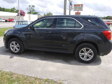 2013 Chevrolet Equinox for sale at RICK'S AUTO SALES in Logansport IN