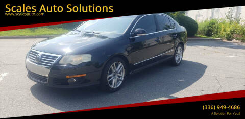 2008 Volkswagen Passat for sale at Scales Auto Solutions in Madison NC