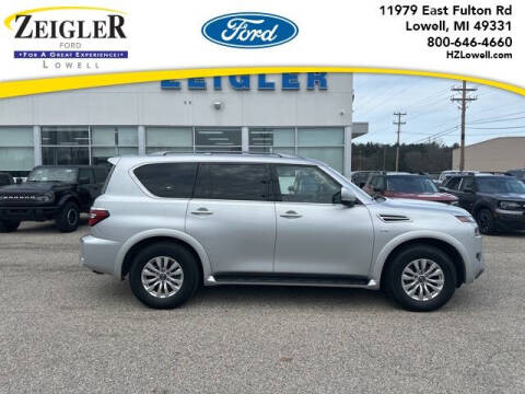 2022 Nissan Armada for sale at Zeigler Ford of Plainwell in Plainwell MI